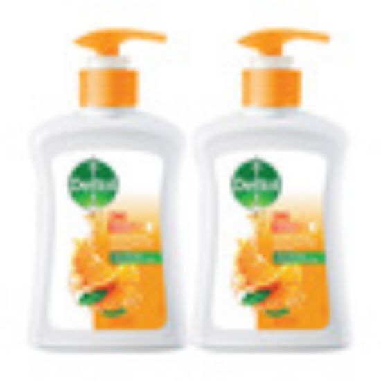 Picture of Dettol Zing Orange Antibacterial Handwash 2 x 200ml