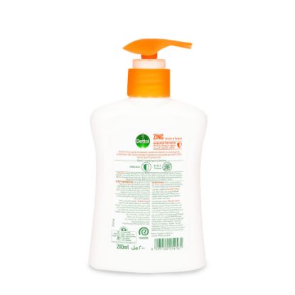 Picture of Dettol Antibacterial Liquid Handwash Orange Zing 200ml