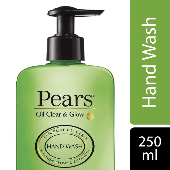 Picture of Pears Oil Clear & Glow Hand Wash with Lemon Flower Extracts 250ml