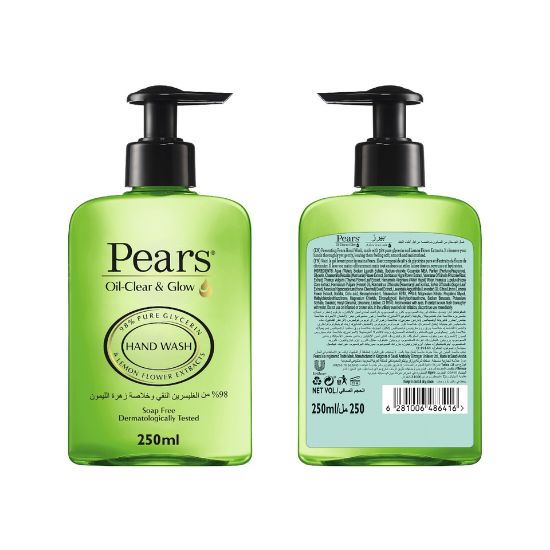 Picture of Pears Oil Clear & Glow Hand Wash with Lemon Flower Extracts 250ml