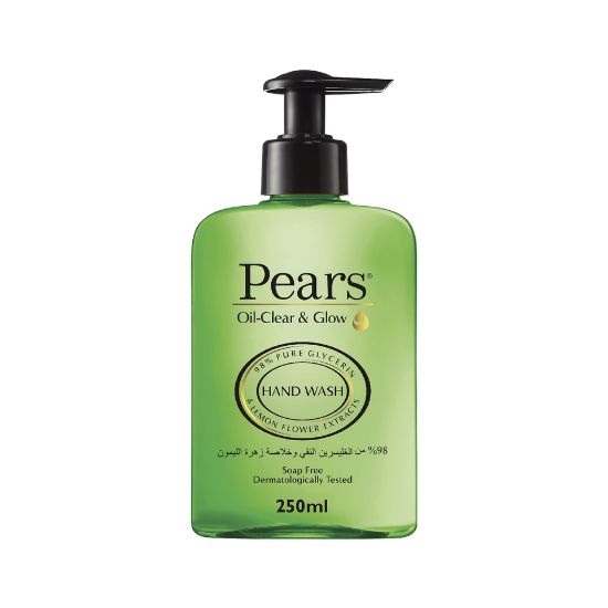 Picture of Pears Oil Clear & Glow Hand Wash with Lemon Flower Extracts 250ml