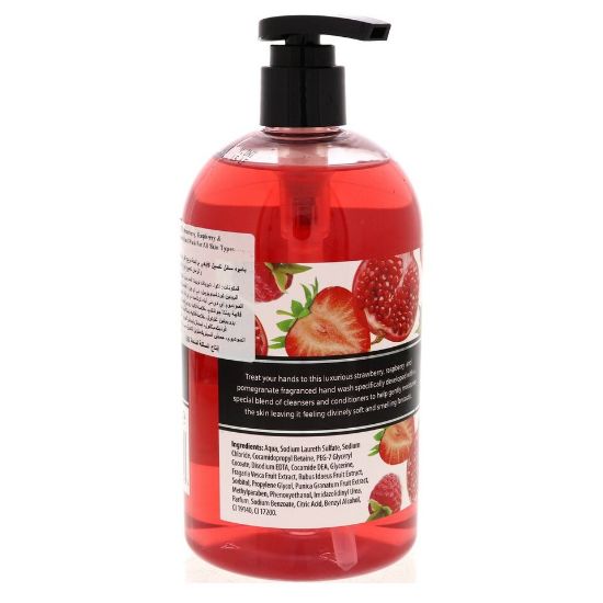 Picture of Pampered Hand Wash Strawberry, Raspberry & Pomegranate 500ml