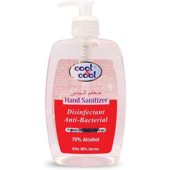 Picture of Cool & Cool Anti Bacterial Disinfectant Hand Sanitizer 500 ml