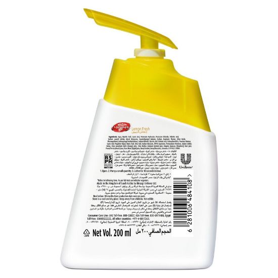 Picture of Lifebuoy Antibacterial Lemon Fresh Handwash 200ml