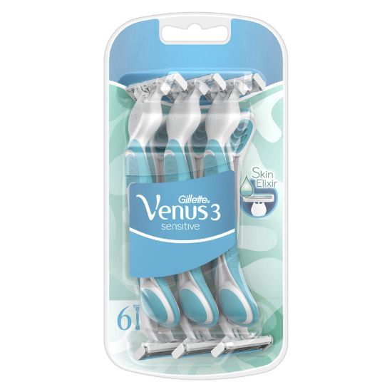 Picture of Venus Simply 3 Sensitive Women's Disposable Razors 6pcs