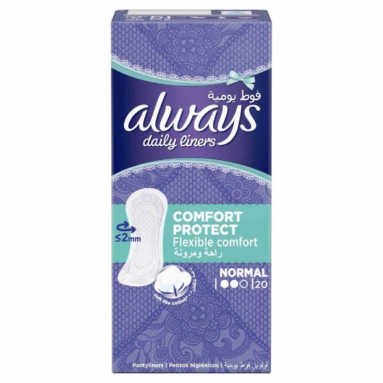 Picture of Always Daily Liners Comfort Protect Normal 20pcs