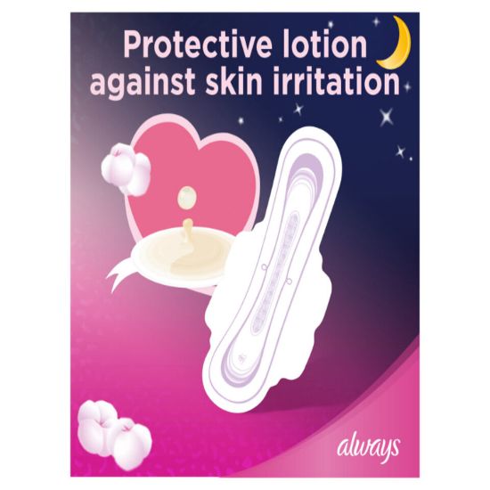 Picture of Always Cotton Soft Ultra Thin Night Sanitary Pads 7pcs