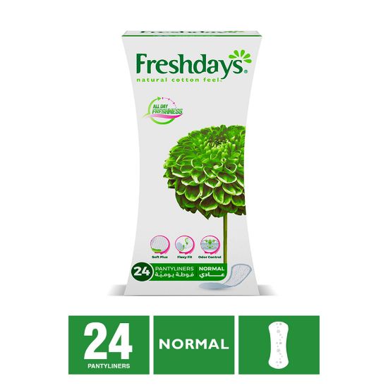 Picture of Freshdays Daily Liners Normal 24pcs