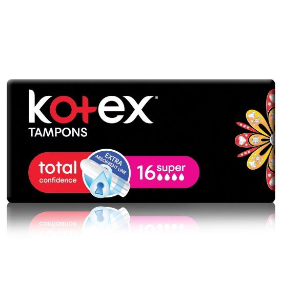 Picture of Kotex Tampons Super 16pcs