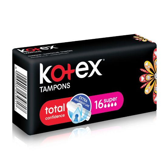 Picture of Kotex Tampons Super 16pcs