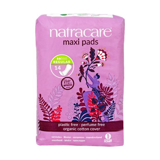 Picture of Natracare Organic Maxi Pads Regular 14pcs