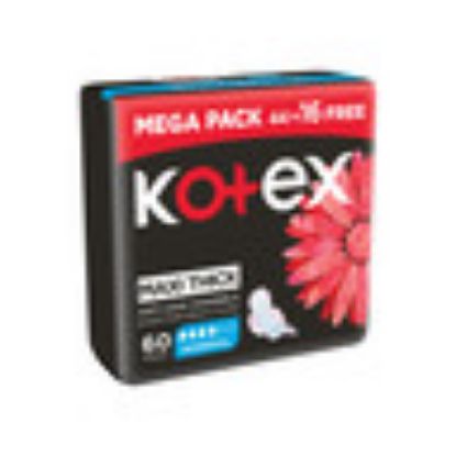 Picture of Kotex Pads Maxi Thick Normal With Wings 44+16