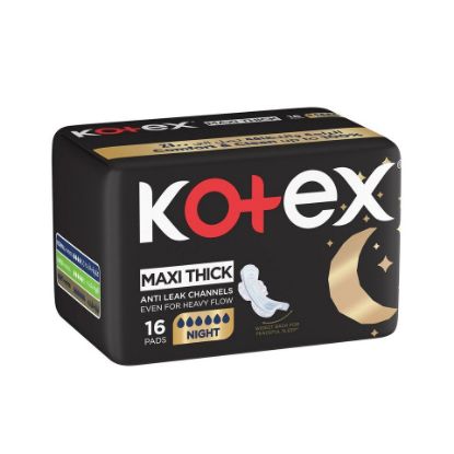 Picture of Kotex Maxi Pads Nightime 16pcs