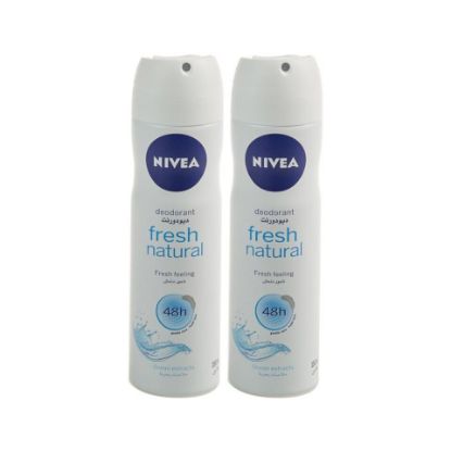 Picture of Nivea Fresh Natural Deodorant Spray Value Pack 2 x 150ml