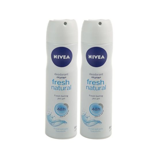 Picture of Nivea Fresh Natural Deodorant Spray Value Pack 2 x 150ml