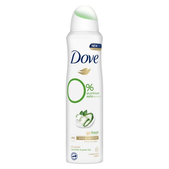 Picture of Dove Women Cucumber & Green Tea 0% Aluminium Antiperspirant 150ml