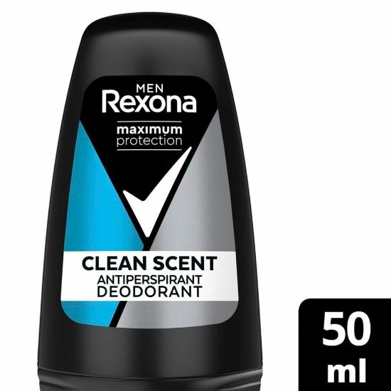 Picture of Rexona Men Antiperspirant Roll-On Clean Scent 50ml