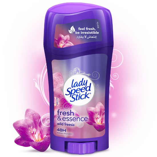 Picture of Mennen Lady Speed Stick Deodorant Anti Perspirant Fresh & Essence Wild Freesia 65g