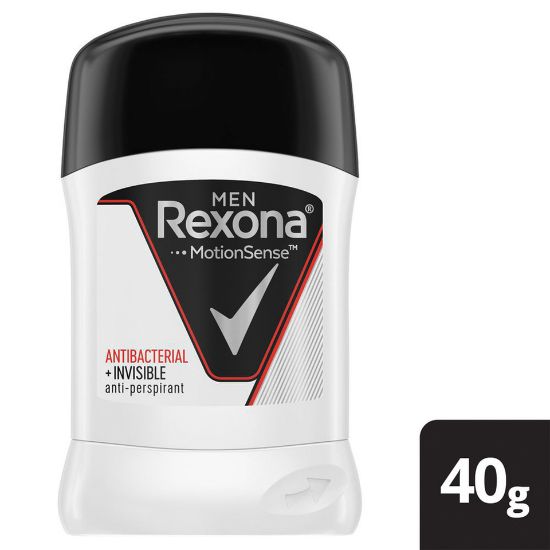 Picture of Rexona Men Antiperspirant Stick Motion Sense Antibacterial + Invisible 40g