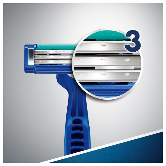 Picture of Gillette Blue Simple 3 Men's Disposable Razors 5 pcs