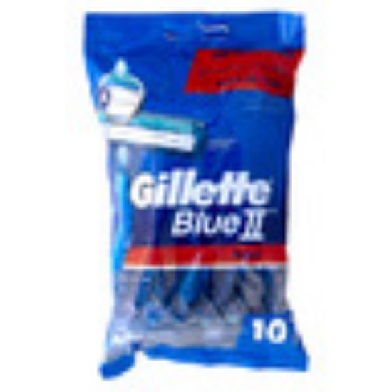 Picture of Gillette Blue 2 Plus Easy Grip Razors 10pcs