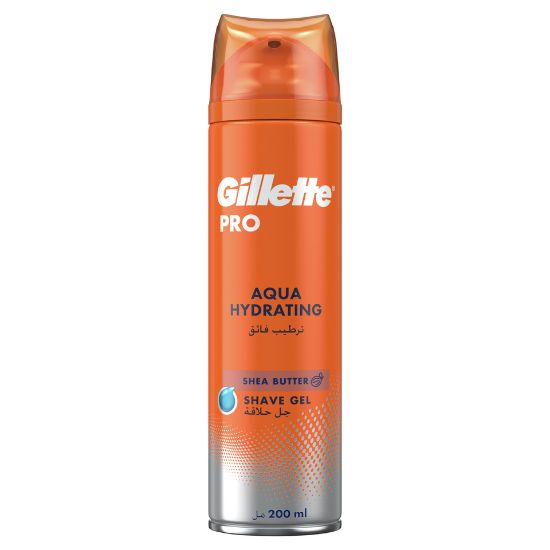 Picture of Gillette Pro Shave Gel Aqua Hydrating Shea Butter 200ml