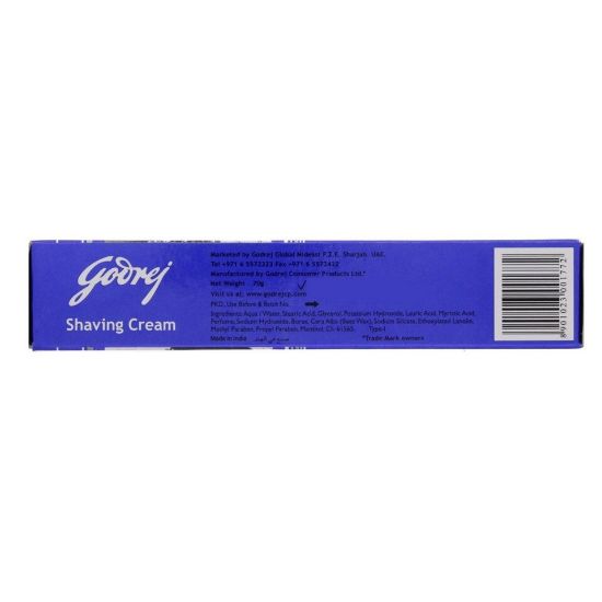 Picture of Godrej Shaving Cream Menthol Mist 70g