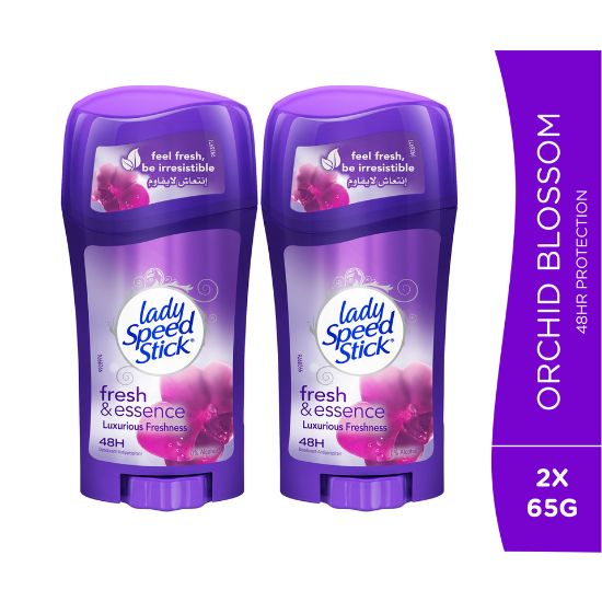 Picture of Mennen Lady Speed Stick Fresh Essence Antiperspirant Deodorant Wild Freesia 2 x 65g