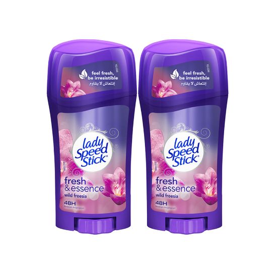 Picture of Mennen Lady Speed Stick Fresh Essence Antiperspirant Deodorant Wild Freesia 2 x 65g