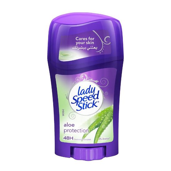 Picture of Mennen Lady Speed Stick Deodorant Anti Perspirant Aloe Protection 45g