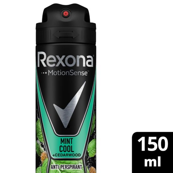 Picture of Rexona Motion Sense Mint Cool + Cedarwood Anti-Perspirant Spray For Men 150ml