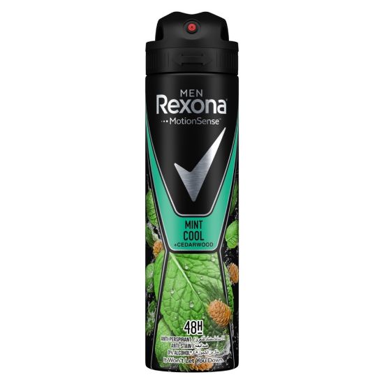 Picture of Rexona Motion Sense Mint Cool + Cedarwood Anti-Perspirant Spray For Men 150ml