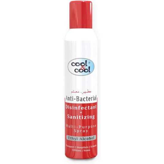 Picture of Cool & Cool Anti-Bacterial Disinfectant + Sanitizing Multi-Purpose Spray 300 ml