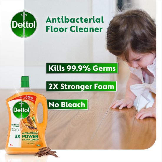 Picture of Dettol Oud Antibacterial Power Floor Cleaner 3Litre