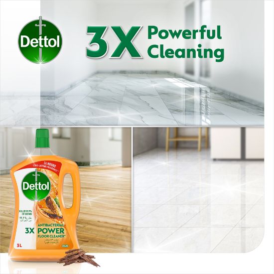 Picture of Dettol Oud Antibacterial Power Floor Cleaner 3Litre