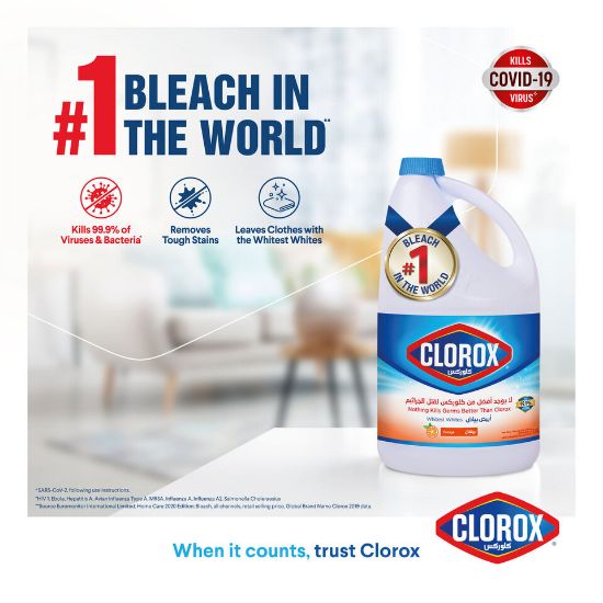 Picture of Clorox Liquid Bleach Orange 3.78 Litres