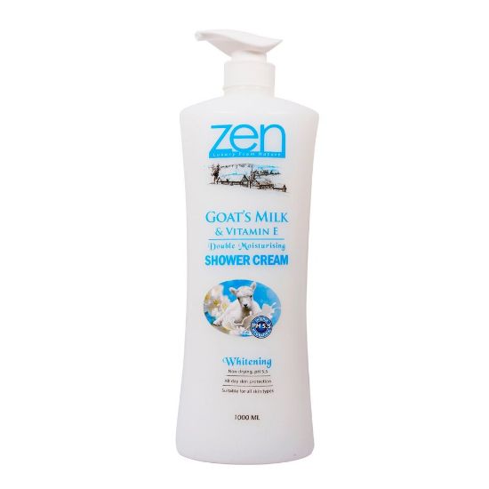 Picture of Zen Shower Cream Goat's Milk & Vitamin E 1Litre