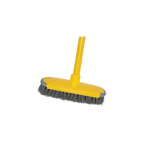 Picture of Smart Klean Hard Broom 9069 Yellow