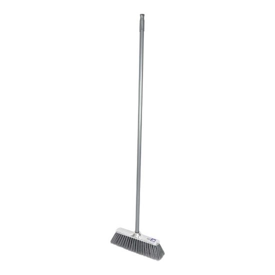 Picture of Mr.Brush 02001160012 Karma Soft Broom with long Stick, Silver color