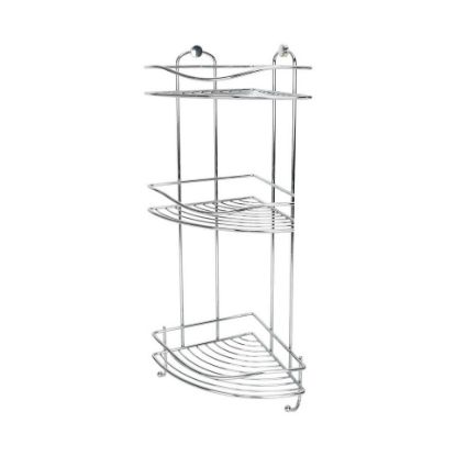 Picture of Tekno Tel Corner Shelf 3 Tier BK254