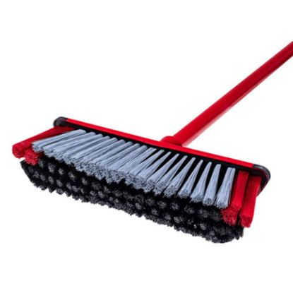 Picture of Vileda 3Action Broom with Stick, Red,VB0055