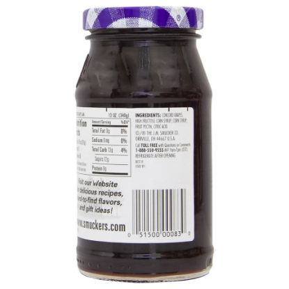 Picture of Smucker's Concord Grape Jam 340g(N)