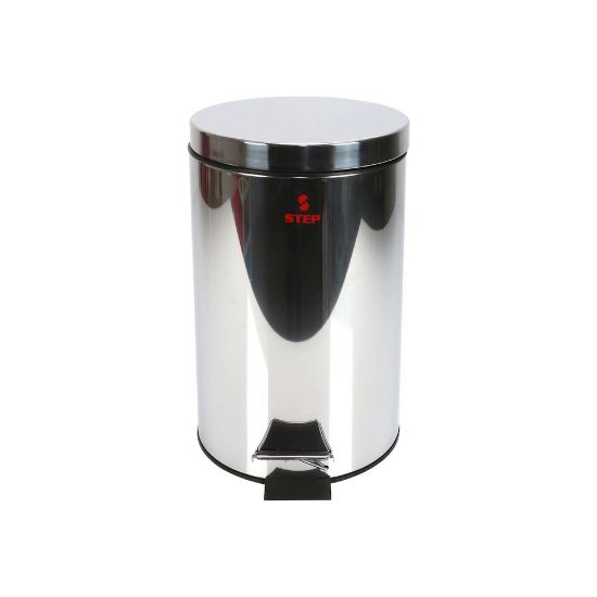 Picture of Step Stainless Steel Pedal Bin 12Ltr T0001