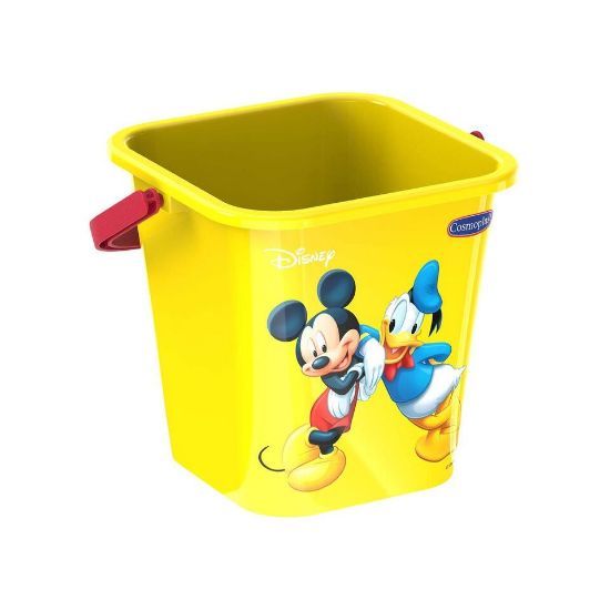 Picture of Mickey Mouse Square Sand Bucket 3Ltr-IFDIMFBBU146, Assorted