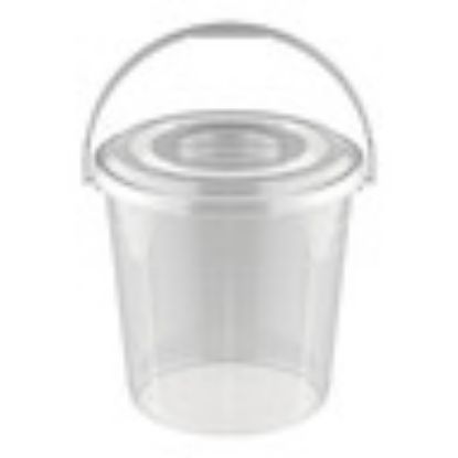 Picture of Cosmoplast Transparent Bucket With Lid 5Litre 1pc