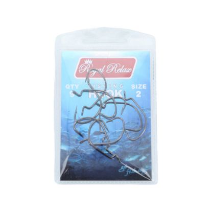 Picture of Royal Relax Fishing Hooks 58A Size2 9pcs