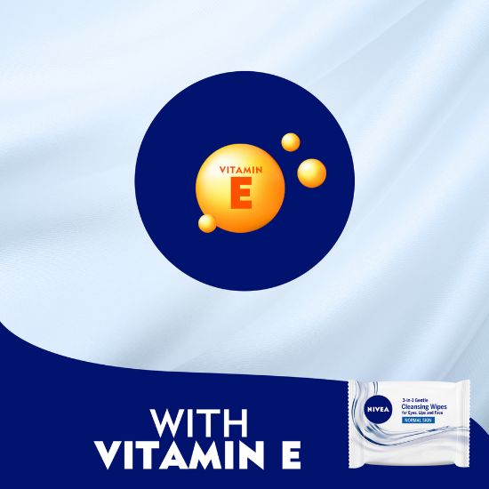 Picture of Nivea Face Wipes Refreshing Cleansing Normal Skin 25pcs