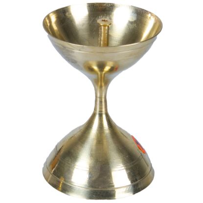 Picture of Madhoor Brass Diya Stand 7x6cm Assorted