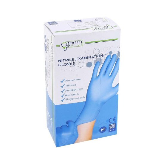 Picture of Protect Plus Nitrile Gloves PPM Medium 100pcs