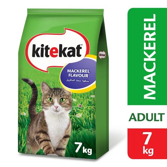 Picture of Kitekat Mackerel Dry Cat Food 7kg